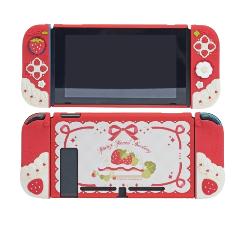 Strawberry Case and JoyCon Cover for Switch | OLED